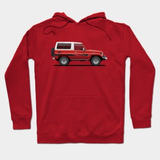 TLC 70 FRP Top Red Hoodie